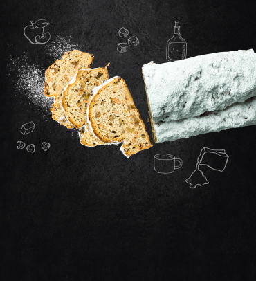 Apfel-Calvados-Stollen